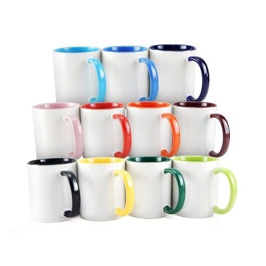 Jarras de Cerámica Sublimables 11 Oz