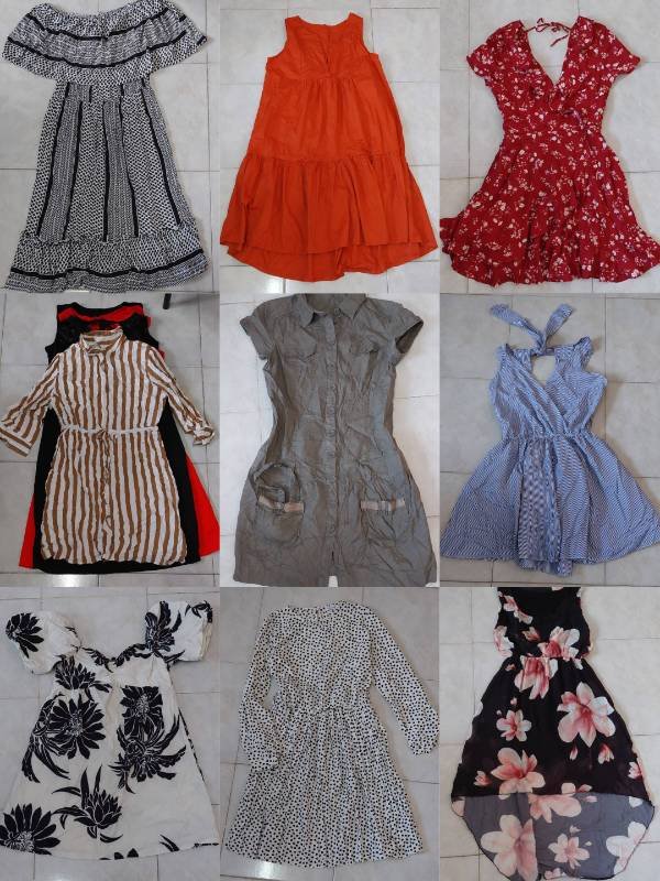 Pacas de Vestido empaque rojo