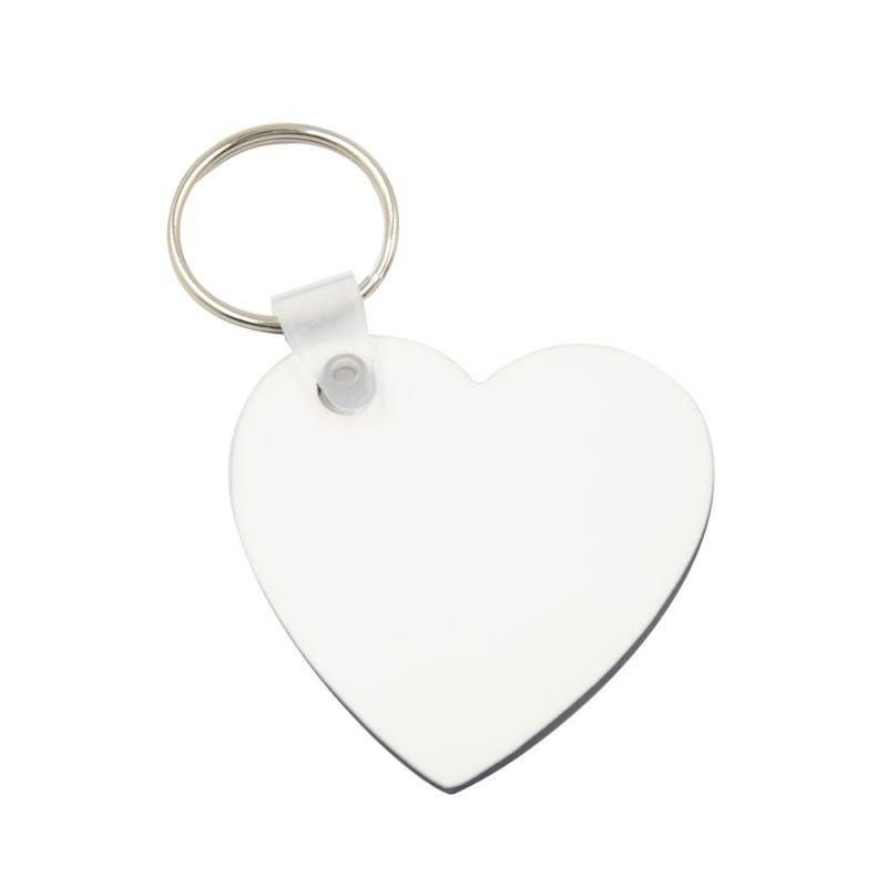 Llavero Acrílico Sublimable (Corazón)
