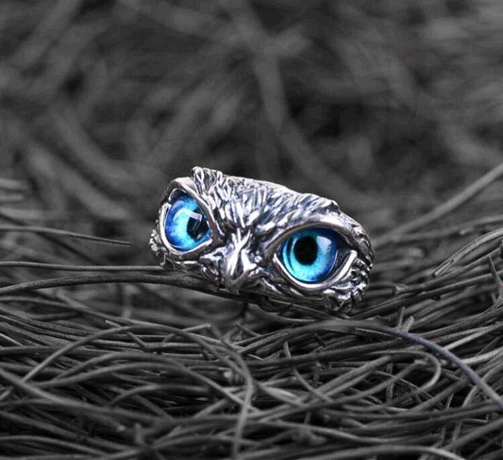 Anillo en forma de búho